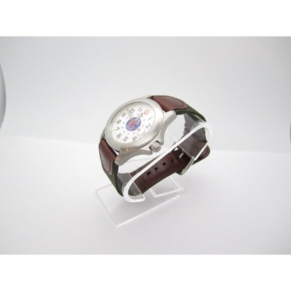 Men Wenger Swiss UCONN Alumni Quartz WR Analog 42mm Dial Date Round Watch(E708) - Picture 6 of 11